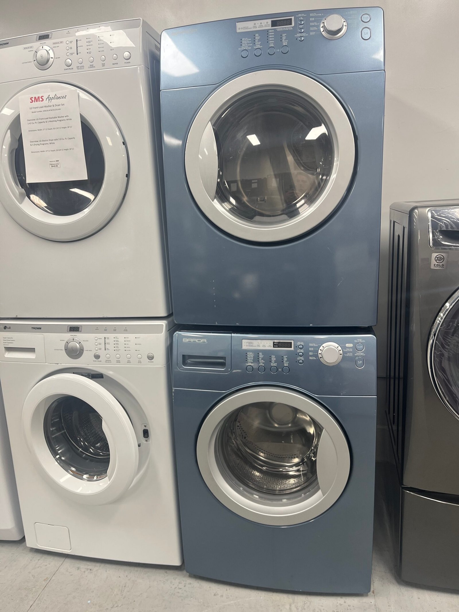 Refurbished-27-Laundry-Set-Brada-BFW36B-BED70B